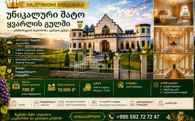 For Sale Chateau / Wine factory Commercial In Kakheti