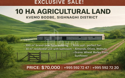 Продается Строительство   Инвестиционная Земля В Сигнаgи