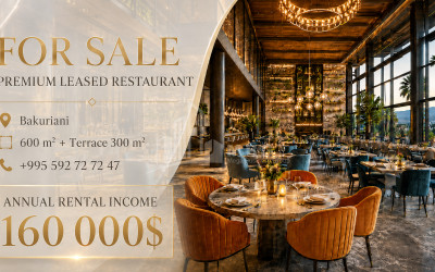 For Sale Restaurant Commercial In Bakuriani, Borjomi