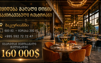 For Sale Restaurant Commercial In Bakuriani, Borjomi