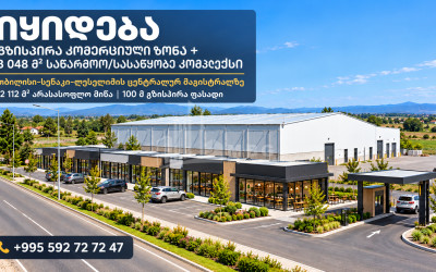 For Sale Production / warehousing space, Business yard Commercial In Nosiri, Senaki