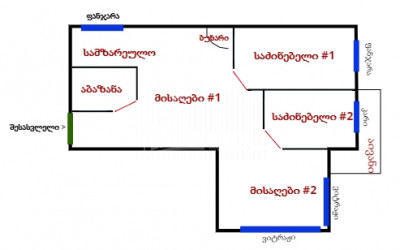 For Sale Flat, in Nutsubidze micro-districts (I-V)