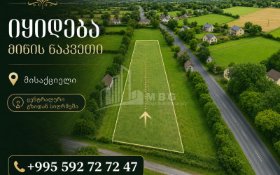 For Sale Commercial - universal Land In Misaktsieli, Mtskheta