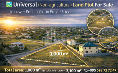 Продается Коммерческий - универсальный Земля В Поничале, Крцанисский Район