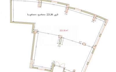 For Sale Витражный фасад Commercial, in Saburtalo