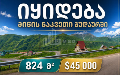 Продается Дачные Земля В Ахали Гудаури, Казбеги