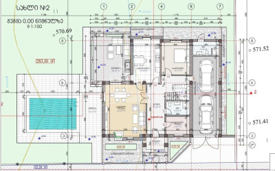 For Sale New building House - Villa In Saguramo, Mtskheta