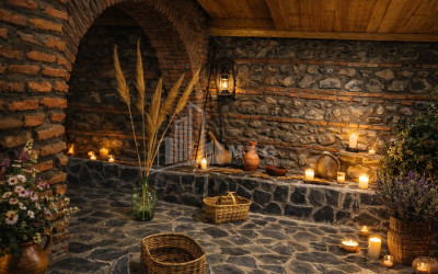 იყიდება სახლი აგარაკი ყვიბისი ბორჯომი სამცხე   ჯავახეთი