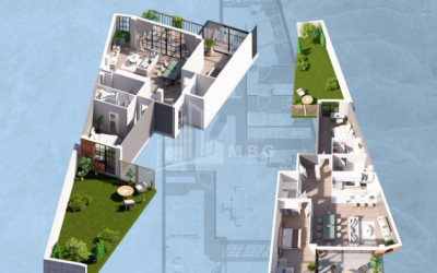 For Sale Flat Lisi Tsatskhvebi Street Saburtalo District Tbilisi