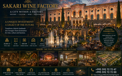 For Sale Chateau / Wine factory Commercial In the Village Argveta, Zestaponi