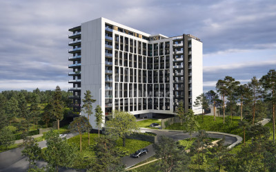 იყიდება ახალი აშენებული ბინა ბაგებში, ვაკის რაიონი