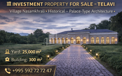 Продается Дом Вилла Табахмела Мтацминда Район Тбилиси