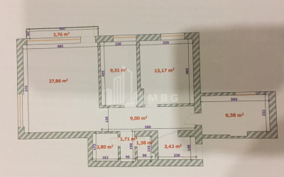 For Sale Flat, in Mtatsminda