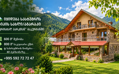Продается Новостройка Дом - Вилла В Бакуриани, Боржоми
