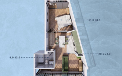 For Sale Flat Lisi Tsatskhvebi Street Saburtalo District Tbilisi