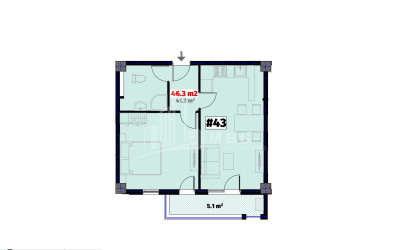 For Sale Flat Street I. Gagarin Vedzisi Saburtalo District Tbilisi