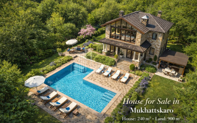 Продается Старое здание Дом - Вилла В Мухатцкаро, Мцхета