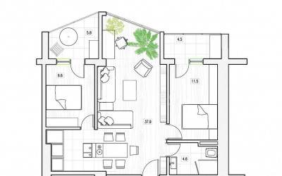 For Sale Flat, in Didube