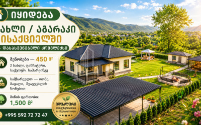 Продается Новостройка Дом - Вилла В Мисакциели, Мцхета