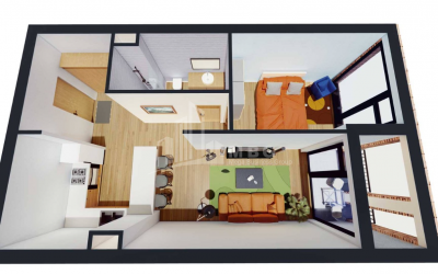 For Sale Flat, in Nutsubidze micro-districts (I-V)